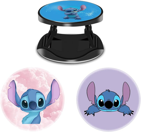 3 Pack/Multifunction Cell Phone Stand Holder and Grip Blue Pink Cloud Cute Foldable Phone Kickstand Mount Compatible for Smartphones......