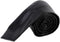 Men's Skinny Tie Handmade PU Leather Black Narrow Necktie...