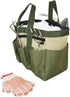 Gardening Tote Bag Garden Tool Bag with 9 Pockets Garden Tote Organizer Bag Gardening Tool Kit Holder Oxford Bag Gardening Tools Storage Organizer...