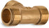 Tee Pipe Fitting T Pipe Connector Brass Tee Equal Tee 1/2" male x 1/2" male x 1/2" male Plumbing Tee for Repair 3 Way Pipe Fitting...