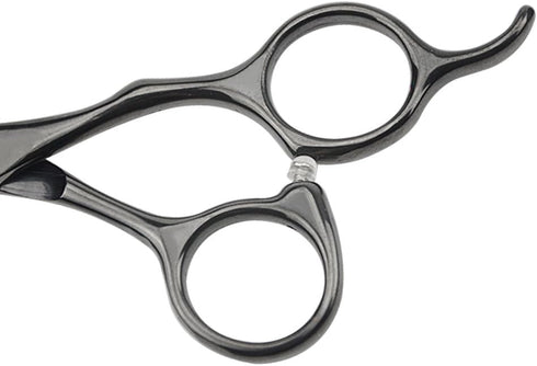 LILYS PET 5.0" Right-Handed Round-Tip Pet Grooming Scissors, Stainless Steel Small Ball Tip for Nose Hair,Ear Hair,Face Hair,Paw Hair for Dogs and...