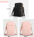 KAKKOII Small Crossbody Cell Phone Purse for Women, Leather Shoulder Handbag Multi-pocket Wallet Purse with Credit Card Slots...