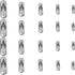 Silver Tone Stainless Steel Ball Chain Connector Clasps Fits for1.6/2/2.4/3.2/4mm Beaded Ball Chain Clips...