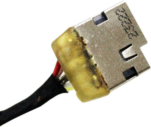 GinTai DC Power Jack with Cable Harness Replacement for HP 15-f271wm 15-f272wm 15-f278nr...