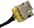 GinTai DC Power Jack with Cable Harness Replacement for HP 15-f271wm 15-f272wm 15-f278nr...