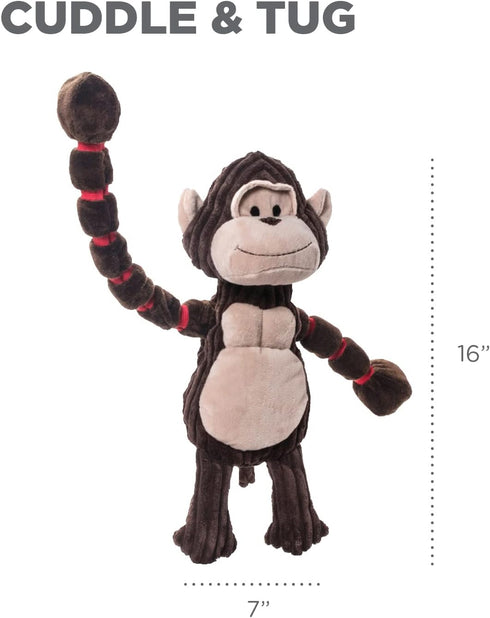 Outward Hound Thunda Tugga Gorilla Plush & Squeaky Dog Tug Toy...