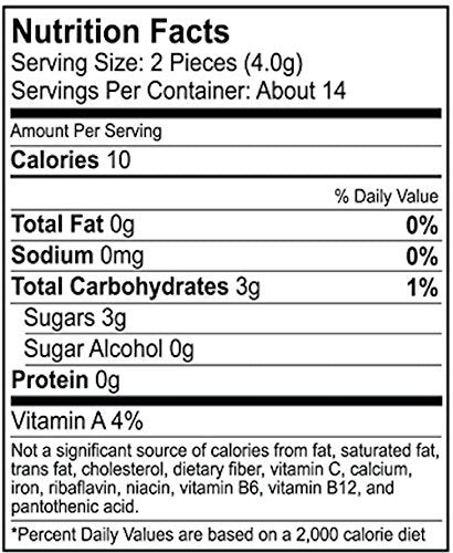 Tree Hugger Bubble Gum - Variety - Tubes (4 Pack)...