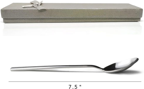 Funny My Oatmeal Spoon Engraved Stainless Steel for Women Men - Oatmeal Lover Gift for Dad Papa Mom Nana Daughter Son Friends - Perfect for Birthd...