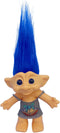 Good Luck Troll doll 7"(include hairs) tall Toy Action Figure troll for School Project?Arts Crafts?Party Favors (13-blue)...