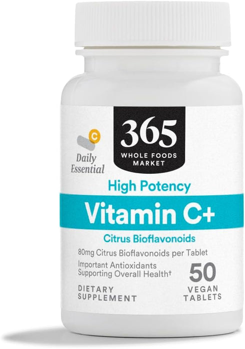 365 by Whole Foods Market, Vitamin C Complex High Potency, 50 Tablets...