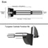 5/8 Inch Carbide Forstner Drill Bit, Carbide Tipped Forstner Bit for Hard Wood, Wood Drilling Hole Saw Set Woodworking Hinge Cutter Tool Kits for ...