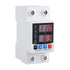 Smart Circuit Breaker with Energy Monitoring - Adjustable 1-63 Amp AC110V DC85-300V Over/Under Voltage & Overcurrent Protection Intelligent Relay ...