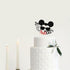 Mouse Inspired I'm Twodles Cake Topper, Mouse Cartoon Theme Baby Boys 2 Years Old Cake Decor, Baby Boys 2nd Birthday Party Decorations Supplies...