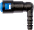 Dorman 800-091 Fuel Line Quick Connector 90 Degree Angle 3/8 In Steel To 5/16In Nylon Tubing, 2 Pack...