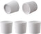 5 Packs Ceramic Bowl Inserts for Peak Accessory, Enhanced Performance, Recessed Bottom, Reused Ceramic Insert Bowl Accessories, Replacement Insert...