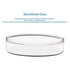 stonylab Glass Petri Dish, 75x15 mm Autoclavable Borosilicate Glass Cell Culture Dish Petri Dish with Clear Lid for Laboratory...