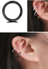 NewZenro 8Pcs Surgical Stainless Steel 16G Sleeper Cartilage Daith Tiny Small Hoop Earrings Mini Septum Hinged Clicker Nose Ring for Women Men Gir...