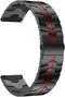 Compatible for Samsung Galaxy Watch 5 pro 45mm/4 Classic 46mm/42mm Band,Enamel Stainless Steel Metal Quick Release Watch Strap Compatible for Sams...