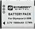 Synergy Digital Camera Battery, Compatible with Ricoh WG-70 Digital Camera, (Li-Ion, 3.7V, 1000 mAh) Ultra High Capacity, Replacement for Pentax D...