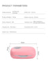 Rechargeable Mini UV Toothbrush Sterilizer Cover with Fan and USB Cord for Travel or Home, Long Battery Life and Improved Case Ventilation (Blue)...