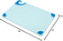 San Jamar Saf-T-Grip Plastic Cutting Board with Safety Hook, 12" x 18" x 0.5", Blue...