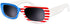 4th Of July Sunglasses American Flag Sunglasses for Independence Day Flag Day June 14th Events Sunglasses Protect Your Eyes from UV Rays Outdoor A...