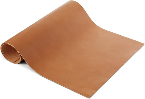 CP 4-5 oz Leather Hide - Vegetable Tanned Tooling Leather - Cowhide Leather Sheet 1.6-2.0mm (5" x 5")...