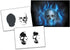 UMR-Design Step by Step Airbrush Stencil Template AS-010 M ca. 5,11" x 3,95"...