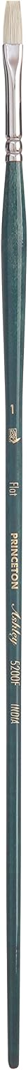 Princeton Ashley Paintbrush, Size 1, Blue Green...