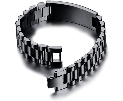 VNOX Engraving Quote Bible Verse Prayer Adjustable Stainless Steel Motivational Inspirational Encouragement ID Bracelets for Men Boys...