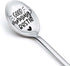 Bestie Best Friend Spoon Gifts for Women Teen Girls Good Morning Bestie Spoons for Best Friends Christmas Birthday Gift for BFF Friendship Gifts C...