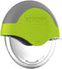 Kitchy Pizza Cutter Wheel with Protective Blade Cover, Ergonomic Pizza Slicer (Green)...