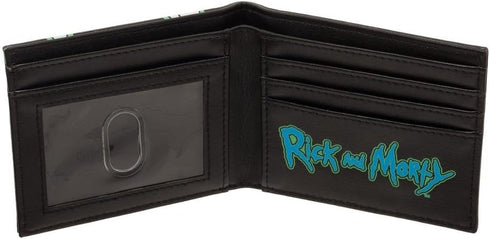 Rick And Morty Glow in the Dark Wallet, Black, One Size...