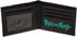 Rick And Morty Glow in the Dark Wallet, Black, One Size...