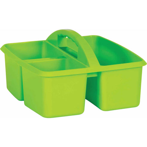 Teacher Created Resources Lime Plastic Storage Caddy...