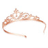 Lovelyshop Princess Rhinestone Wedding Tiara-Rose Gold...