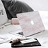 practicalWs 15.7in x 236.2in Self-Adhesive White/Pink Marble Removable Wallpaper Decor Decals Decoration Textured Panel Table Countertops Cabinets...