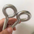 Hammock Hanging Kit, stainless steel hammock hardware by Load Capacity 1300lbs Hammock Eye Hook screws & Carabiners for Hanging Swing, Hammock, Tr...