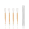 ULAB Sterile Transfer Pipette, Essential Oils Pipettes Vol. 5ml, 2ml Graduated, 0.5ml Graduation Interval, 155mm Long, Low-Density Polyethylene Ma...