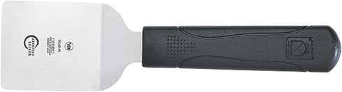 Mercer Culinary Millennia Mini Turner/Spatula, 2.5 Inch x 2.5 Inch Blade, Black Handle...