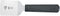 Mercer Culinary Millennia Mini Turner/Spatula, 2.5 Inch x 2.5 Inch Blade, Black Handle...