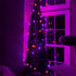Purple and Orange Halloween Lights, 20FT 100 Count Incandescent Halloween Mini String Lights, Waterproof Halloween Decorations for Outdoor Indoor ...
