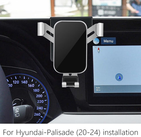 Car Phone Holder for Hyundai Palisade 2020 2021 2022 2023 2024 SUV Auto Interior Accessories Best Cell Phones Mount Cellphone Mobile Cradle Chargi...
