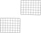 Amosfun 2pcs Shelf Iron Net Adornment Hanging Net Metal Grid Wall Panel Picture Wall Decor Photo Frame Wall Stand Grid Wall Panels Picture Wall Ha...