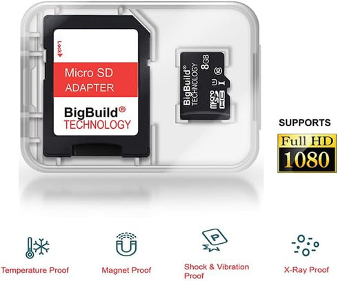 8GB Ultra Fast 80MB/s microSDHC Memory Card for Amazon Fire 7, 8 10, Plus, Kids Edition, HD Edition Tablet...