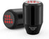 (Black) 6 Speed Weighted Manual Automatic Shifter Shift Knobs Lever with 3 Adapters Fit Compatible with Manual Cars Most Automatic Cars...