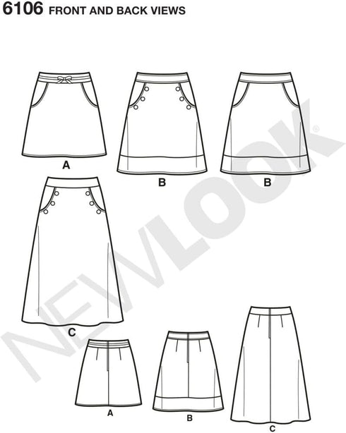 Simplicity New Look U06094A Misses Dresses Sewing Pattern, A (10-12-14-16-18-20-22)...