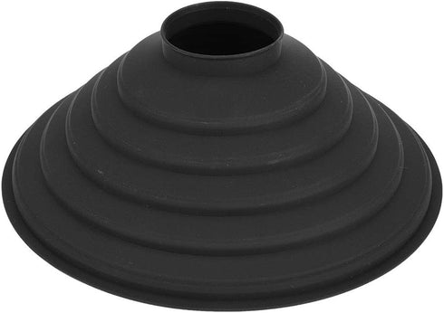 Collapsible Rubber Lens Hood, Lens Sun Hood Collapsible, Black Silicone Folding Lens Hood for Camera Lens, Camera Lens Anti Reflection Lens Hood f...