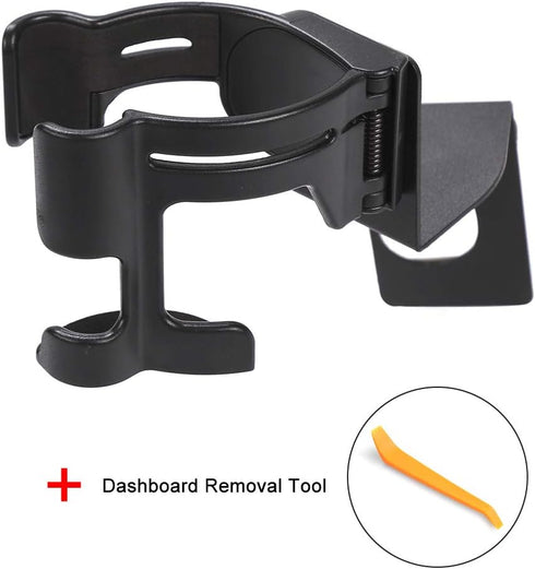 Savadicar JL & JT Multi-Function Drink Cup Phone Holder, 2 in 1 Bolt-on Stand Bracket Organizer, Cellphone Mount for 2018-2023 Jeep Wrangler JL JL...