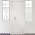 Cozynight White Sheer Tier Curtains 36 inch Length Linen Curtain Sheers Transparent Half Window Curtains Kitchen Tiers Bathroom Cafe Curtain Light...